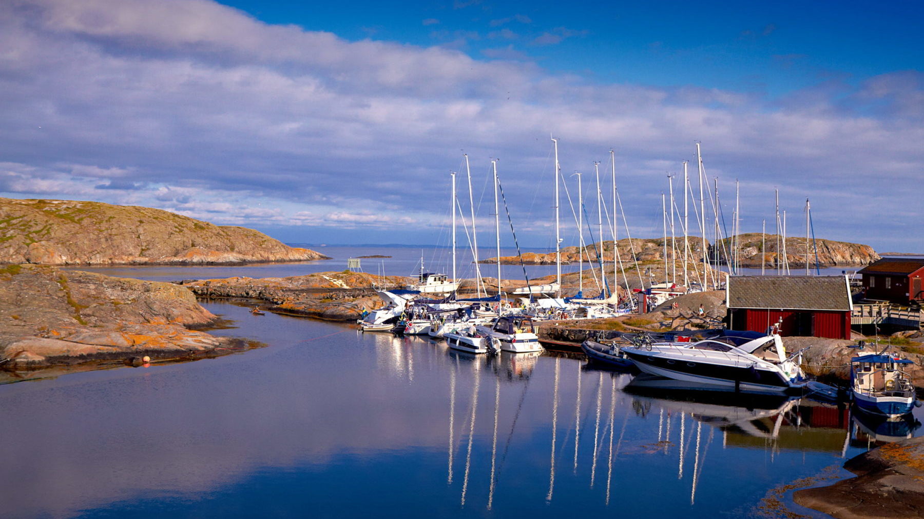 Väderöarna, lungo la costa della Svezia occidentale, fotografata da Jonas Ingman