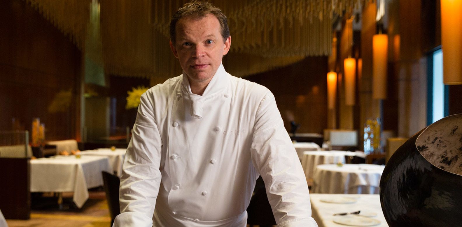 Richard Ekkebus, chef del ristorante Amber del Mandarin Oriental Hong Kong 
