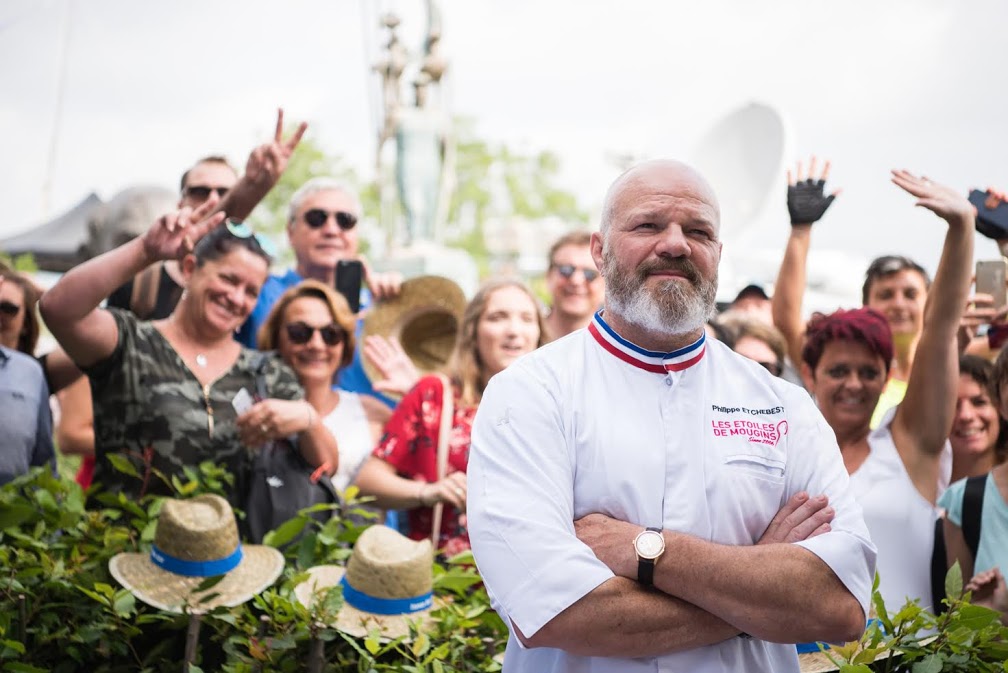 Lo chef Philippe Etchebest è stata la Guest star dell'edizione 2018 del festival internazionale della gastronomia di Mougins
