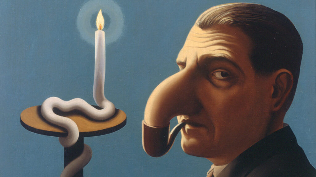 R. Magritte, La Lampe philosophique, 1936 © Prolitteris 2018 Zurich