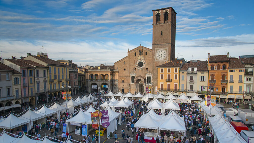 La scorsa edizione della kermesse dedicata al cibo a Lodi