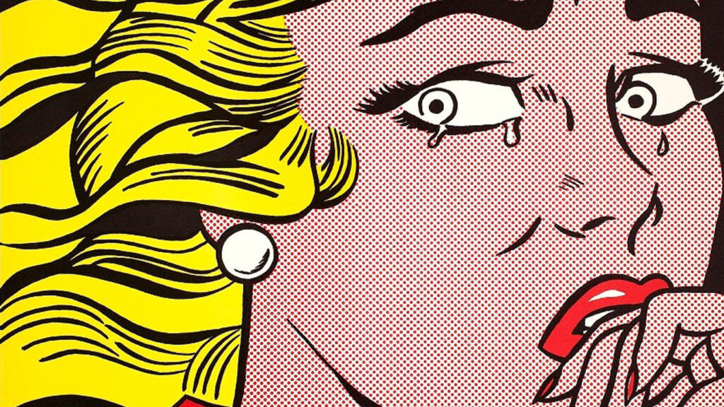 Roy Lichtenstein "Crying Girl" 1963 (Courtesy Sonnabend Gallery, New York)