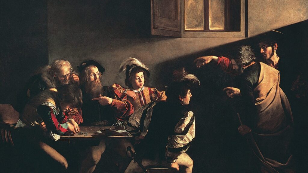 Caravaggio, Vocazione di San Matteo