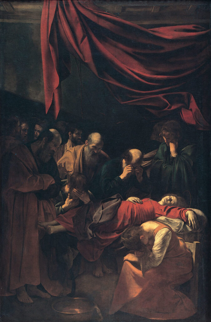 Caravaggio, Morte della Vergine