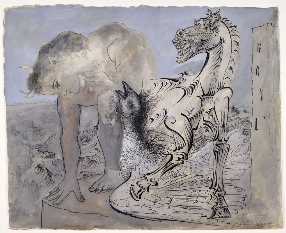 Picasso, Fauno, cavallo e uccello. Paris, Musée National Picasso