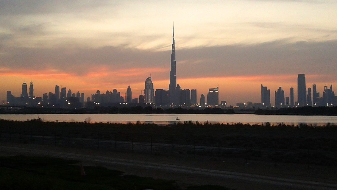 Una suggestiva immagine di Dubai