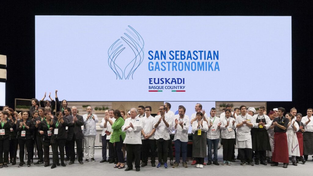 Tutti sul palco del Kursaal per il gran finale di Gastronomika 2018