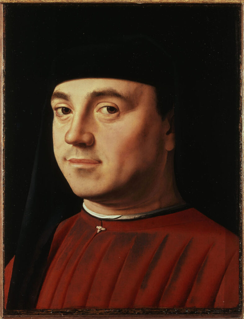 Antonello da Messina Ritratto d'uomo Galleria Borghese Roma