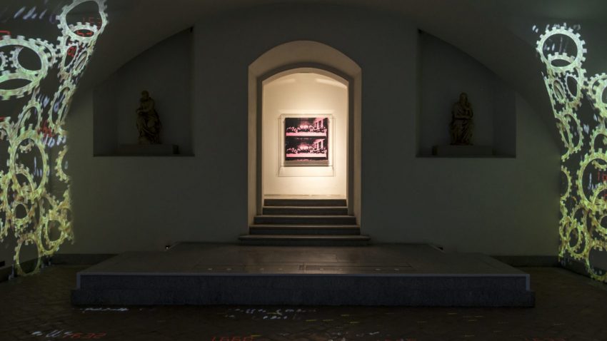 Leonardo e Warhol, la mostra immersiva nella Cripta di San Sepolcro, @Scalco