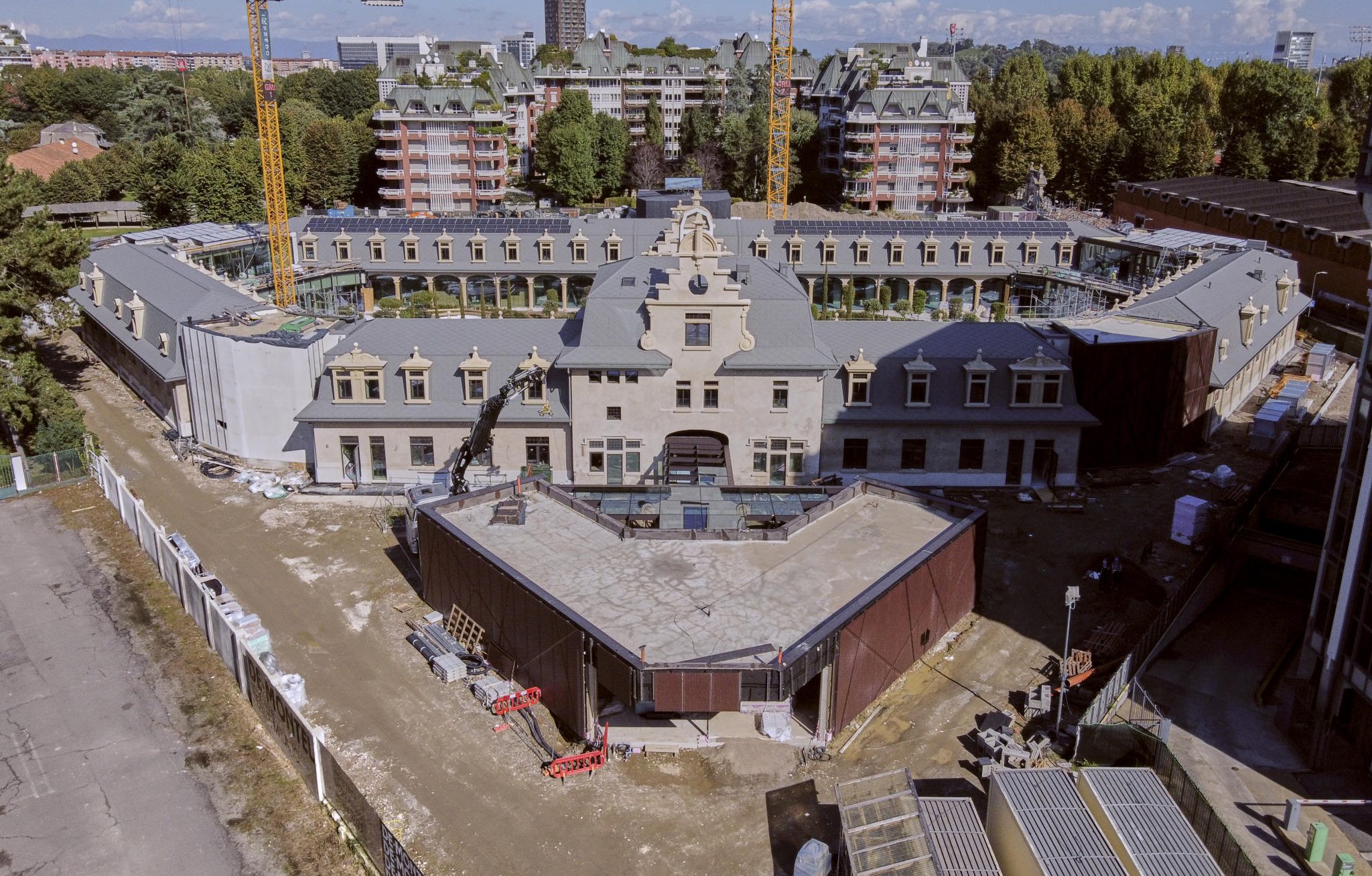 De Montel Terme Milano, veduta aerea