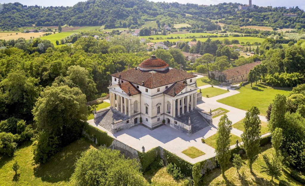 Vista su villa La Rotonda, Vicenza